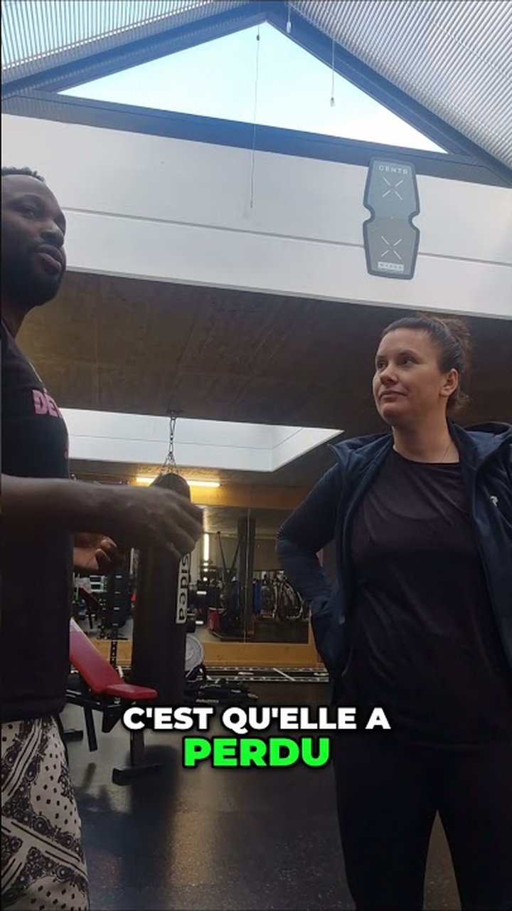 Témoignage vidéo d'une cliente de Louissaint Training en salle, avec Steeve Louissaint